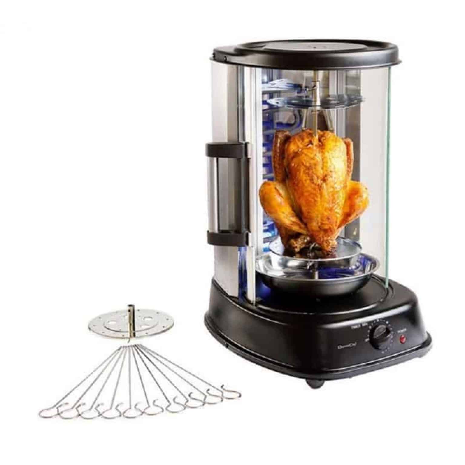 Grill Verticale Elettrico Royal Catering RCGV-1800-1 - 1800W, 160°C, Timer 60 Min, 31L - Foto 2