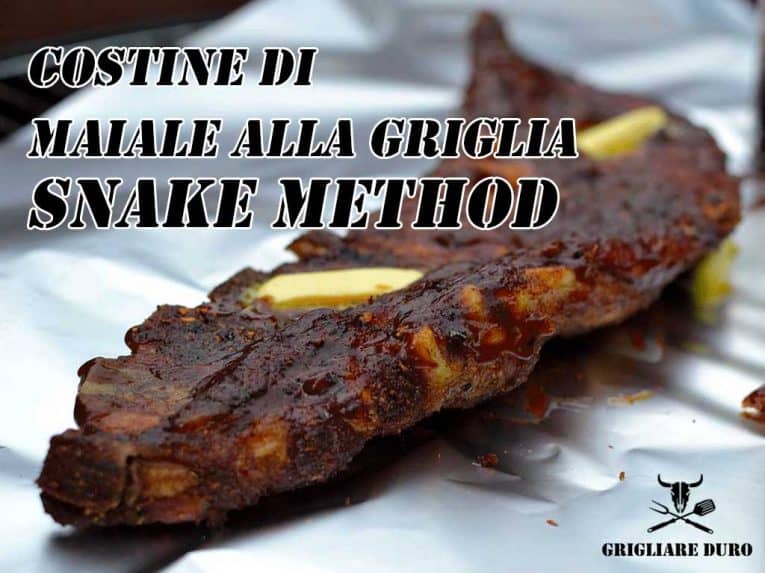 Ricetta costine di maiale alla griglia | Lo Snake Method