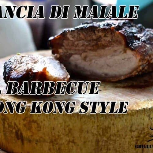 Pancia di maiale al barbecue Hong Kong Style