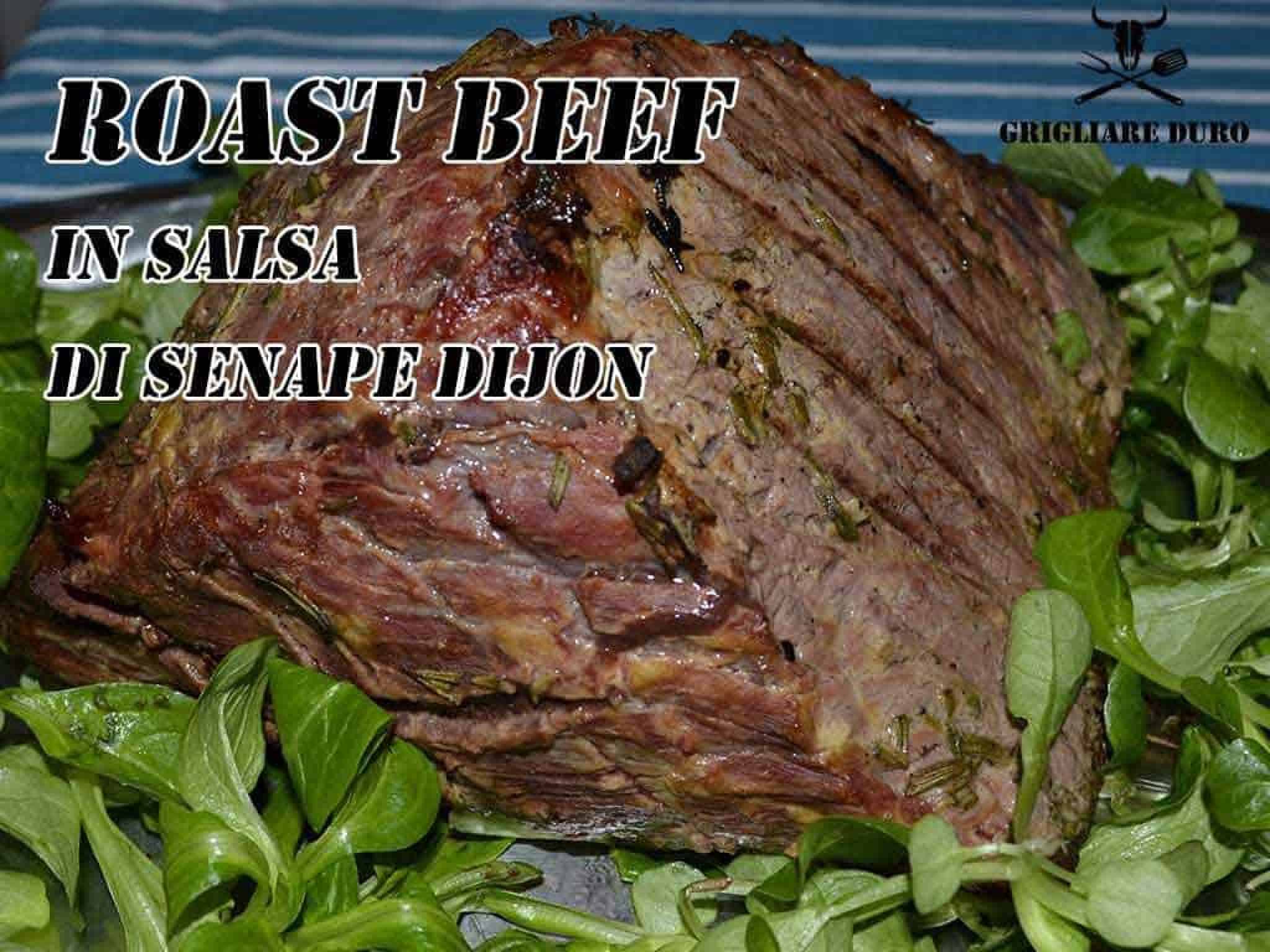 Roast Beef in salsa di senape Dijon