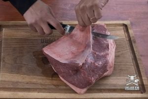 picanha trimming