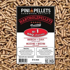 Legno in pellet per barbecue n.1 | Pini 10kg