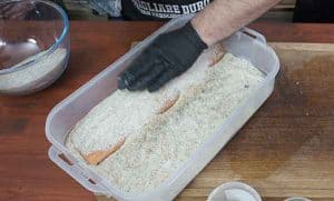 salmone affumicato salamoia